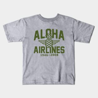 Vintage Aloha Airlines 2 by Buck Tee Kids T-Shirt